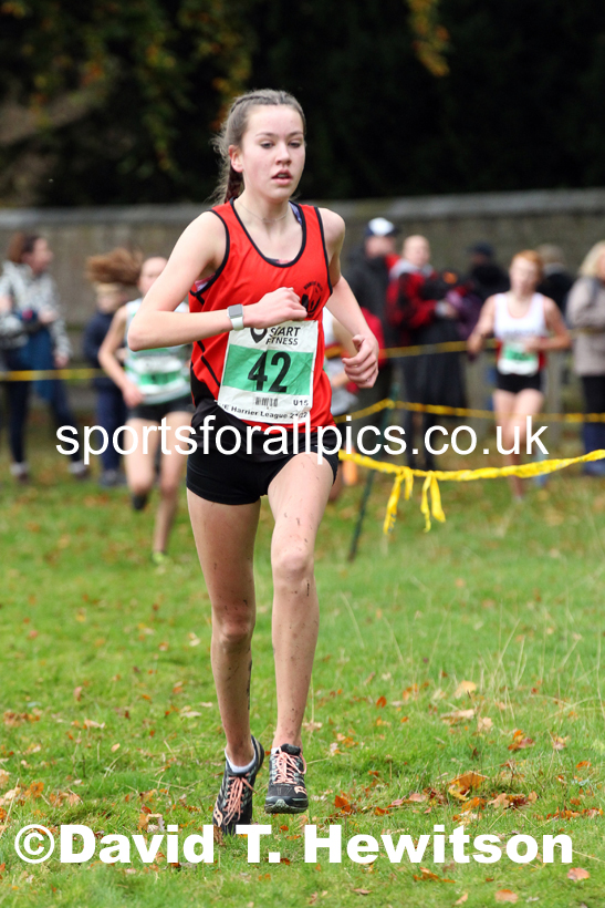 Girls under-15s 2021 NEHL Lambton Castle near Chester le Street, County Durham. Photo: David T. Hewitson/Sports for All Pics